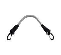 Gralara Maniglia Appendiscarpe Cinturino Roller Skates Gancio Scarponi Corda Trasporto Presa Comoda Materiale Robusto Adatta per Pattinaggio Trekking Lung, Nero