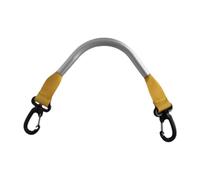 Gralara Maniglia Appendiscarpe Cinturino Roller Skates Gancio Scarponi Corda Trasporto Presa Comoda Materiale Robusto Adatta per Pattinaggio Trekking Lung, Giallo