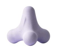 Gralara Massaggiat Quadrilob Protuberanze Portatile Massaggiat Manuale con perficie Texturizzata Leggero Strumento di Automassaggio per Casa, Sacchetto