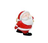 Gralara Mini Christmas Man Figurine Scultura Ornamento Piccolo Personaggio Bambola d'Arte Fai-da-Te Giocattolo in Miniatura per la Decorazione Domestica, stileA
