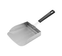 Gralara Pala per barbecue in acciaio inossidabile, pala per carne, accessori portatili, manico comodo, versatile per la cottura al ristorante e al picnic