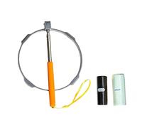 Gralara Paletta escrementi per cani con sacchetti per escrementi, comoda mania estensibile, tore di escrementi senza bisogno di piegarsi, L