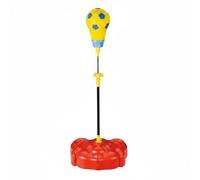Gralara Palla da per Bambini Punching Ball Reazione Velocità Allenamento con Molla Resistente E Base Stabile in Poliuretano Regolabile per Coordinazione