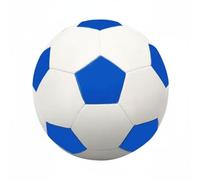 Gralara Pallone da Calcio Misura 5 Cucito a Macchina Pallone da Allenamento in PVC Resistente Attrezzatura Sportiva per Adulti, Blue White