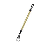 Gralara Palo di Ormeggio per Barca, Corda di Ormeggio, Corda Elastica con Morsetti in Acciaio Inox E Rivestimento in Fibra di Carbonio Come Accessorio per Bar, Oro