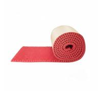 Gralara Pannello Fonoassorbente Autoadesivo Facile da Installare Schiuma Acustica Bugnata Tagliabile su Misura Pannelli Acustici a Cuneo per Giocatore , Rosso , 50mm