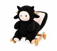 Gralara Pecora a in Peluche Imbottito a in Peluche Robusto Giocattolo Cavalcabile per Bambini Piccoli