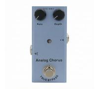 Gralara Pedale Effetto per Chitarra Affidabile | Custodia in Metallo Robusto, Pedale passaggio bypassaggio, Pedalboard-Friendly, per Sala Prove, Chitarristi, Musicisti, Azzurro, Chorus Analogico