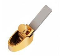 Gralara Pezzi Set di Raschietti per Liuteria Suola Curva Mini Pialla per Ergonomico Pialletto in Ottone Hobbisti, Number 2