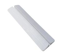 Gralara Piedini stabilizzatori per cancelletto per Bambini, Leggeri, per Evitare inciampi, per Porte e corridoi, 18x5x1,2 Pollici, Fissaggio per corrimano, Bianco