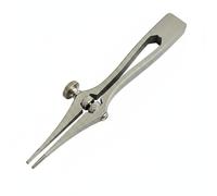 Gralara Pinza Fustellatrice Regolabile Acciaio Inossidabile Alta Precisione per Artigiani Della Pelle, Hobbisti, Progetti Fai da Te, Laboratorio, Scalpello Francese