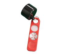 Gralara Porta Gesso per Biliardo, Snooker, Smerigliatrici, Leggero, Dispositivo di Manutenzione Portatile per Appassionati di Competizione, Rosso