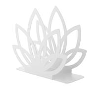 Gralara Porta tovaglioli, porta fazzoletti, organizer verticale multiuso, supporto portaoggetti per fattoria, caffè, bar, feste, cucina, ristorante, Bianco