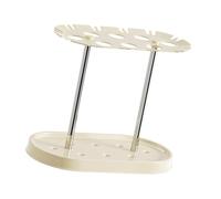 Gralara Portaombrelli Portaombrelli Organizer Base Robusta Porta Bastoni Contenitore Multifunzionale Materiale PP Acciaio Inox Adatto per Spazi Domestici, L