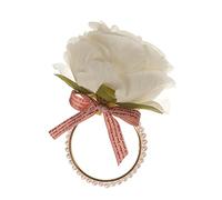 Gralara Portatovaglioli Bellissimo Portatovaglioli Sposa per Matrimoni Sala Pranzo Ristorante, Bianco
