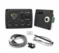 Gralara Preamplificatore con Accordatore Regolabile Equalizzatore a 4 Bande Compatto Modulo di Controllo Del Tono per Concerti