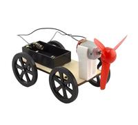 Gralara Propeller Kit Costruzione Auto Giocattolo Esperimento STEM Educativo Fai da Te Modello Scientifico Adatto per Bambini Laboratori di Tecnologia, 13.5 Cm X 7 Cm X 9