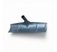 Gralara Raschietto in Acciaio Al Manganese Resistente Pala Piatta Professionale Raschiafango per Serra , 50耙头
