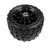 Gralara Ruote girevoli di Ricambio per carrelli Multiuso, Accessori in PU per carrelli manuali e rimorchi da Giardino