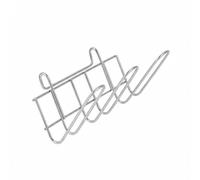 Gralara Scolapiatti Stretto da Cucina Salvaspazio Scolapiatti in Acciaio Inossidabile Struttura Stabile Organizer per Stoviglie con Portaposate, Portacoltelli