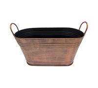 Gralara Secchio Portalegna Manico Solido Ampio Spazio Porta Tronchi Contenitore Multiuso Organizer Adatto per Soggiorno Eventi Patio Giardino