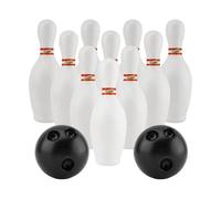 Gralara Set da Bowling per Bambini, Gioco Sportivo con 10 Birilli E 2 Palle, Giocattolo Educativo per Bambini dai 3 agli 8 Anni.