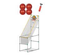 Gralara Set da Gioco Arcade per Bambini, Divertente, Interattivo, per Genitori E Figli, Facile da Montare, Resistente, per Canestro da Basket, con 4 Palle, 1.53 M