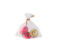 Gralara Set di Cibo in Resina per Casa delle Bambole, Regalo per Feste, Celebrazioni, Layout per Dessert, Torte, Statuine, Colazione, Modello Fai da Te, Mini, Ciambella
