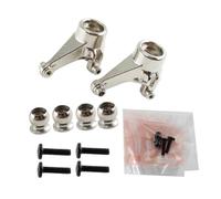 Gralara Set di dello sterzo in Metallo, miglioramento della Resistenza agli Urti, buona robustezza, ricambi per Auto RC per 8016 V1 18101 18101Pro