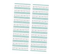 Gralara Set di lavagne numeriche per la i matematica, leggere, versatili e adatte allo sviluppo - da 100 a 100 per bordi lavagna.