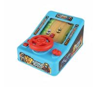 Gralara Simulatore di Guida per Bambini Volante Giocattolo Gioco Corsa Console Marce Effetti Materiale Apprendimento Coordinazione E Concentrazione Adatto a Bambini 3+