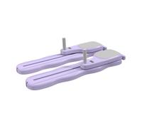 Gralara Ski Machine, attrezzo per Esercizi per Fianchi e Gambe, per Modellare Le Gambe, Attrezzatura per l'allenamento dei Muscoli del Pavimento pelvico, Viola