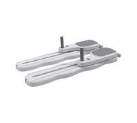 Gralara Ski Machine, attrezzo per Esercizi per Fianchi e Gambe, per Modellare Le Gambe, Attrezzatura per l'allenamento dei Muscoli del Pavimento pelvico, Grigio