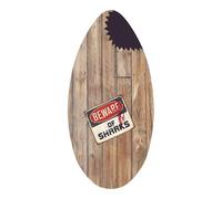 Gralara Skimboard Piccola tavola da Surf per Sport Acquatici in acque Poco Profonde Tavola da Spiaggia in Sabbia da Skimboard in Legno per Tutti i Tipi di, E