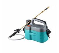 Gralara Spruzzatore Elettrico Tracolla Larga Pompa Irroratrice a Batteria Involucro Impermeabile Nebulizzatore da Giardino a Spalla per Giardinieri, Serra, 5L, Asta Rame W