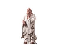 Gralara Statuetta di Studioso Cinese Tradizionale Statuina in Ceramica Compatta Statuina di Sapiente Cinese per Amanti Dell'oriente, Ziqi