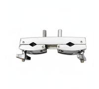 Gralara Supporto per Tamburo a Braccio Singolo Altamente Espandibile Reggitom a Sfera Robusto e Durevole Reggitom per Batteria, Morsetto A Doppia Bocca