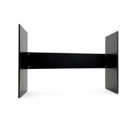 Gralara Supporto per Tastiera Elettronica Stand Pianoforte Tastiera Rack Regolabile Cornice in Ferro Pannello in Legno per Tastiere 61 Tasti Assemblaggio