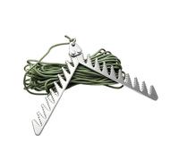 Gralara Tagliaerba e Rasoio per Erbacce acquatiche con Corda, Portatile e Regolabile, Ideale per parchi, Laghi, paesaggi, Nautica Giardini.