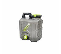 Gralara Tanica Acqua con Rubinetto senza BPA Contenitore Acqua Potabile con Rubinetto Ermetico per Esterno, Grigio, Grigio Fantasma, 10L
