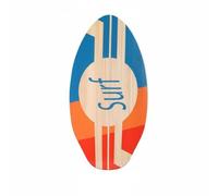 Gralara Tavola da Skimboard Legno Tavola da Surf Sulla Spiaggia Adesivo a Lunga Durata Deck Pad Surf , 41 Inch , Sport Geometry