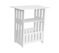 Gralara Tavolino da comodino piccolo tavolo da casa minimalista decorazione del comodino mobile tavolo da tavolo da ginnastica per il corridoio del ristorante, Altezza 50 Cm