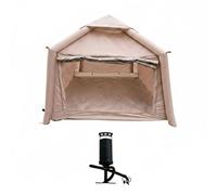 Gralara Tenda Gonfiabile da Campeggio Portatile Tenda Gonfiabile Montaggio Rapido per Picnic, 2-4 Persone, Tenda A Quattro Angoli Con Pompa Manuale E Borsa Per Il Trasporto Versione 1.0
