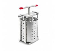 Gralara Torchio da Cucina con Contenitore Perforato Multifunzione Strizza Verdure con Manico Lungo Grande Capacità Disidratatore Manuale, 1500ML