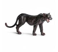 Gralara Toy Animale Selvatico Giocattolo Educativo Modello Dettagliato Materiale Solido Adatto per Collezionismo Esposizione Tavolo Sand Gioco Bambini, Pantera Nera 137