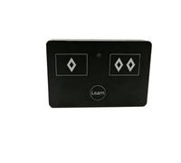 Gralara Trasmettitore a 3 Tasti Tascabile Radiocomando con Clip Facile da Programmare Telecomando con Tasti Etichettati per Garage