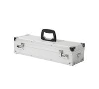 Gralara Valigetta in Alluminio Sicura | Robusta, Portatile, Valigetta con Serratura a Combinazione, per Garage, Professionisti, Argento