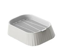 Gralara Vassoio per germogli di Grano, Scatola, Scatola per Coltivazione di Erba gatta, Vaso Riutilizzabile Senza Terra, piantatrice di Erba gatta, Grigio