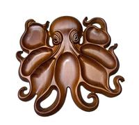 Gralara Vassoio per salumi e formaggi a forma di animale in legno, vassoio portatile per antipasti, per snack vegetariani per patatine fritte, snack, 26.5 Cm X 25 Cm X 3