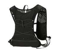 Gralara Zaino con Gilet di idratazione, Zaino da Corsa, Leggero per l'acqua, Borsa Sportiva per Escursioni, sentieri all'aperto, Corsa, Alpinismo, Nero